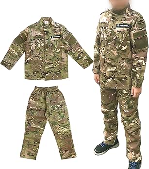 迷彩戦闘服　4A 楽天市場】SHENKEL シェンケル キッズ 迷彩服 上下セット 子供